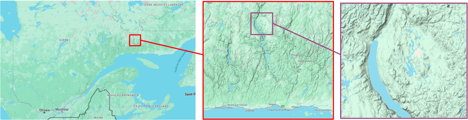 Proposed impact crater